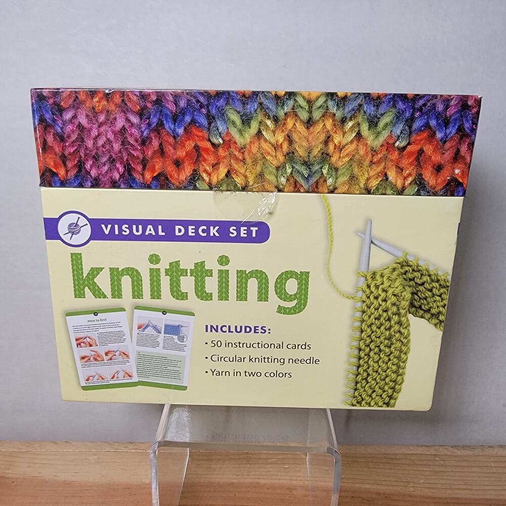 Visual Deck Set Knitting - NEW / SEALED